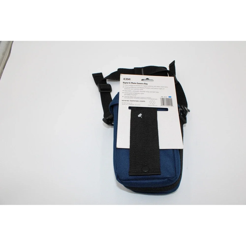 Tamrac Tek Digital Camera Bag Blue 4394 Ballistic Nylon Padded Case